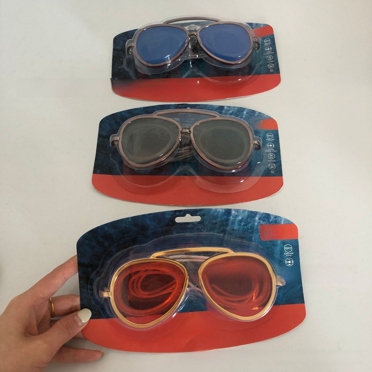 Full-View Anti-Fog Swim Goggles