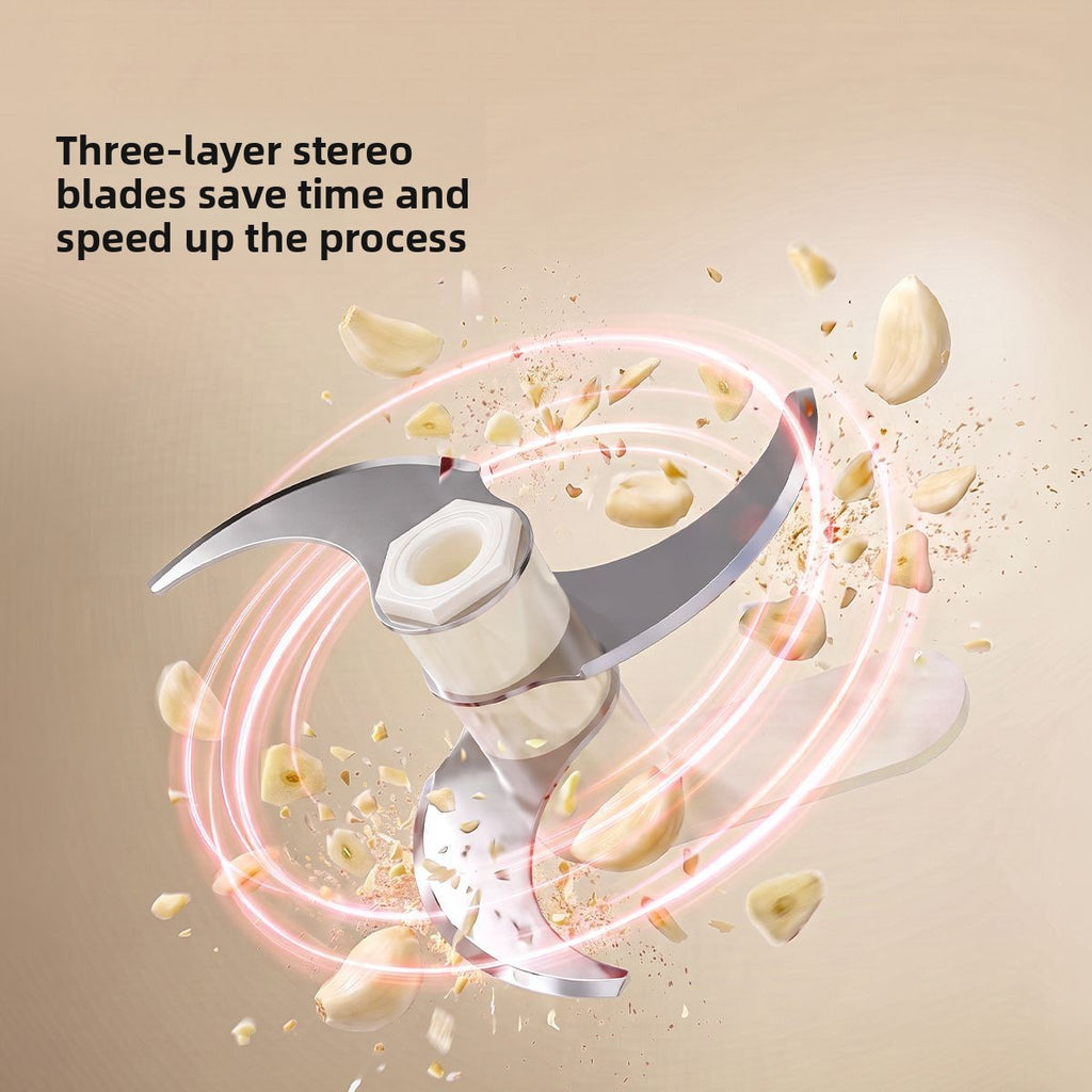 Press-type garlic cutter