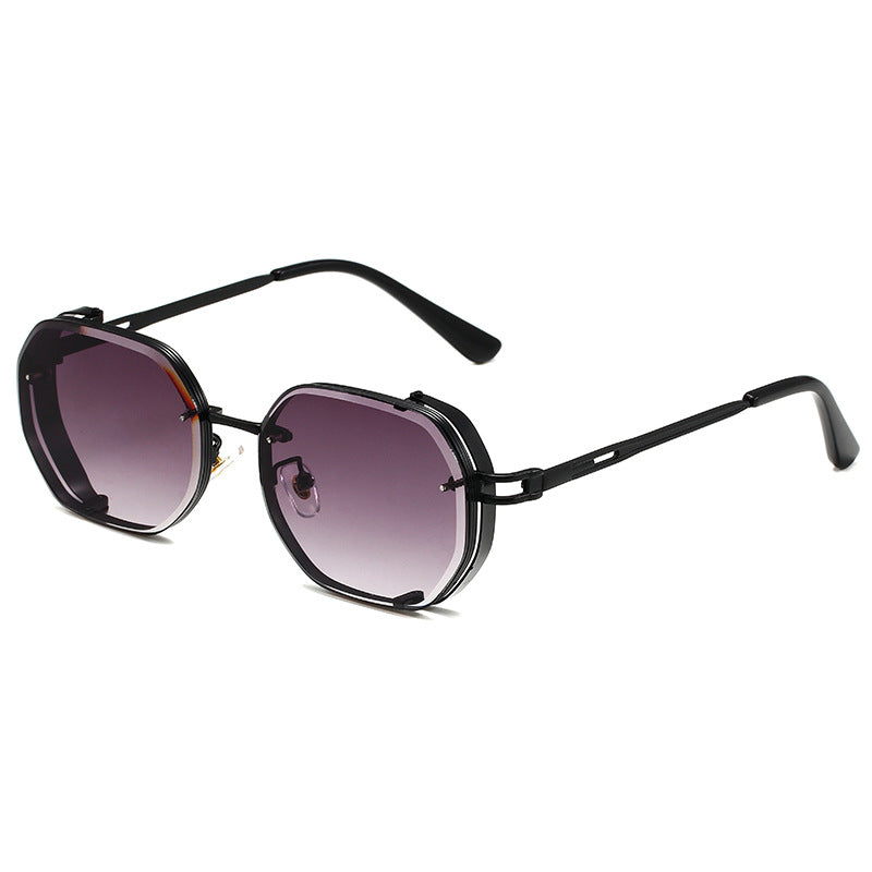 Metal Frame Square Sunglasses