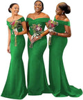 Elegant and simple women's evening dress