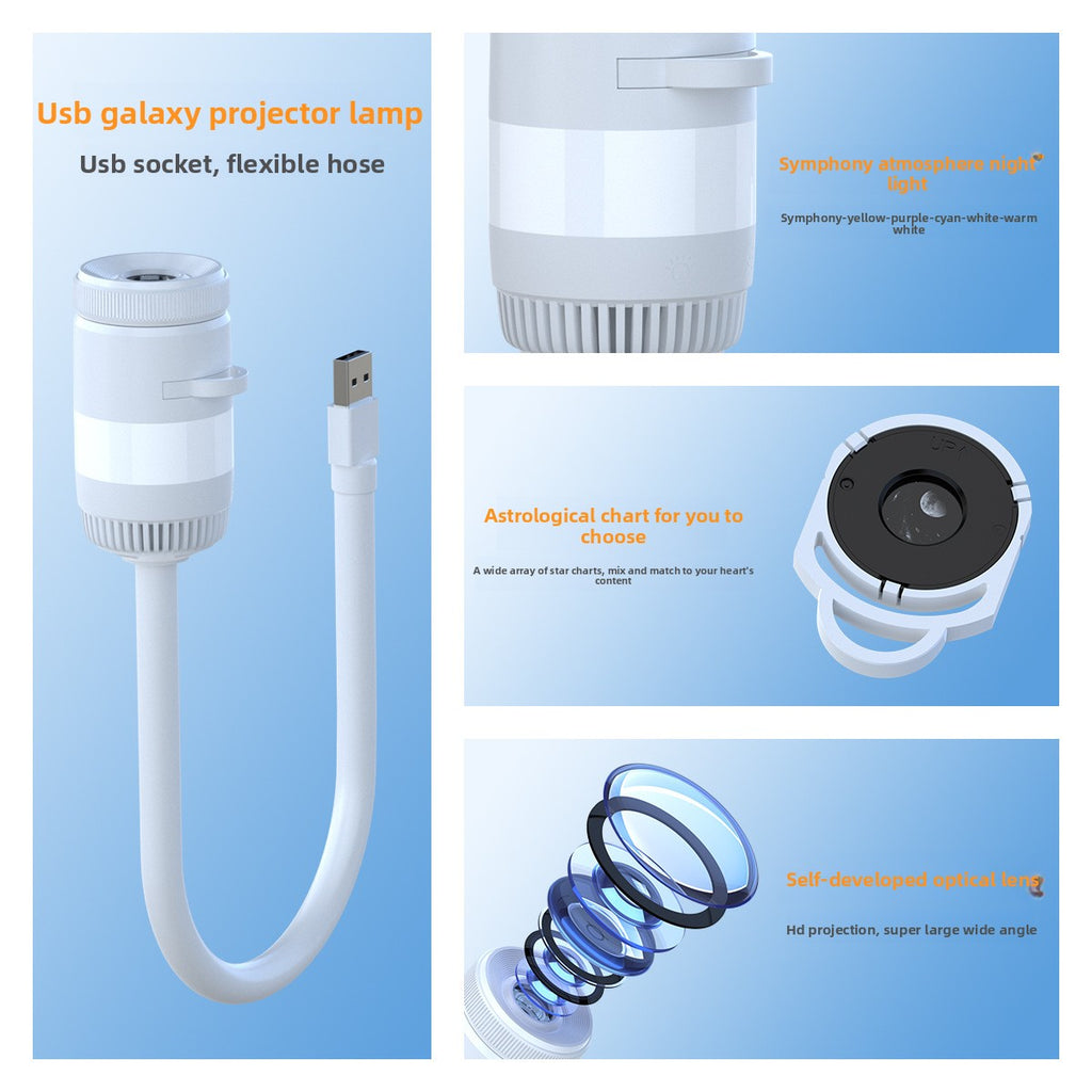 USB Starry Sky Projection Night Light