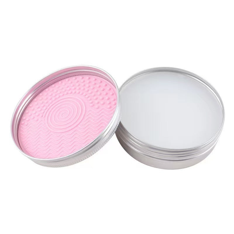 Makeup Brush Cleaning Soap, Silicone Pad