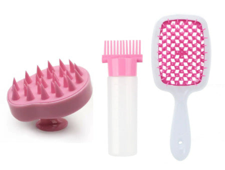 12-Piece Hairdressing Comb Set with Spray Bottle