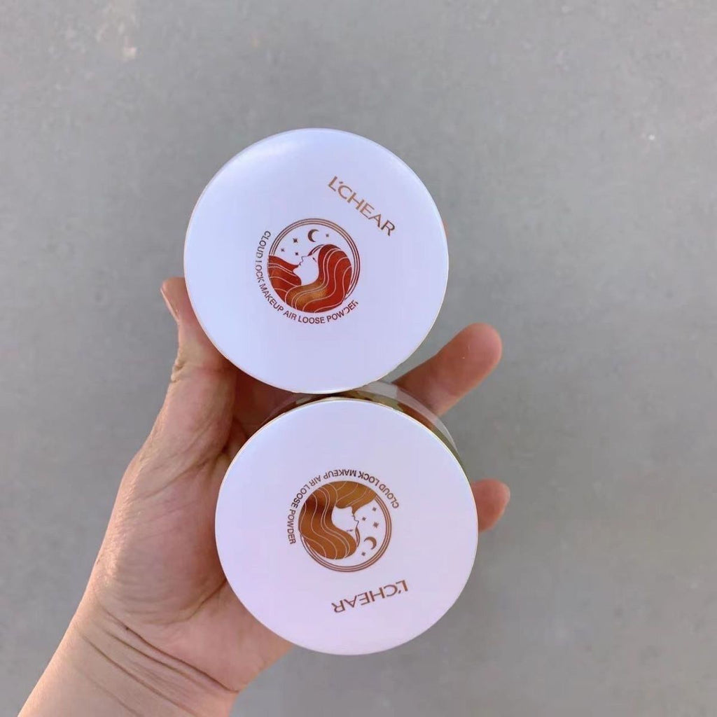 Loose Powder Makeup Setting Compact