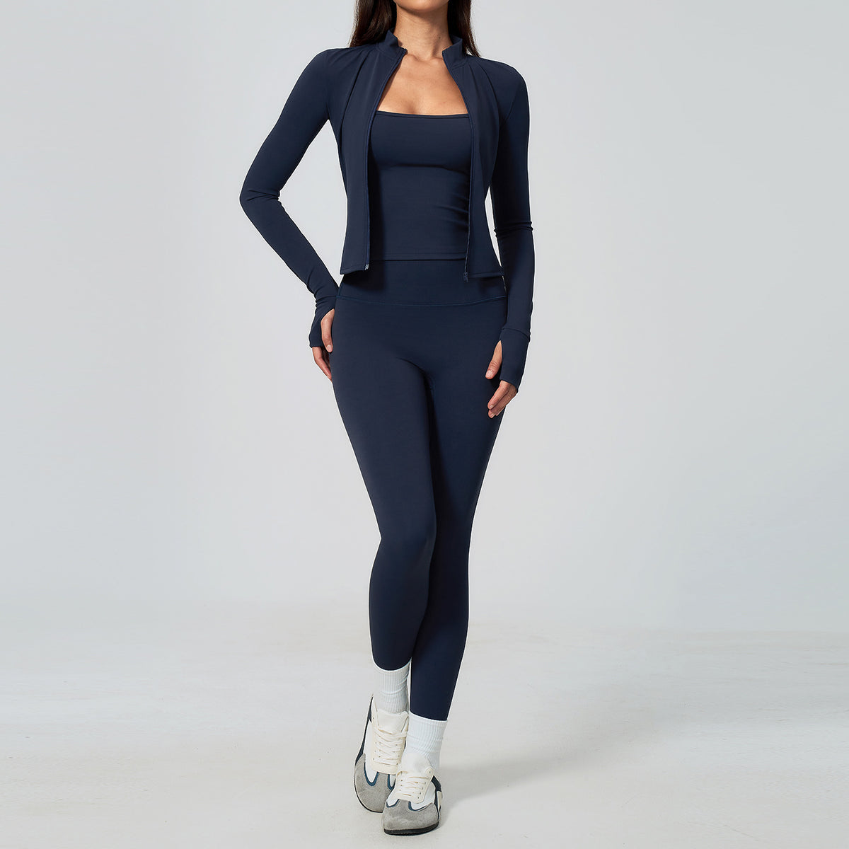 Breathable and slimming yoga wear set