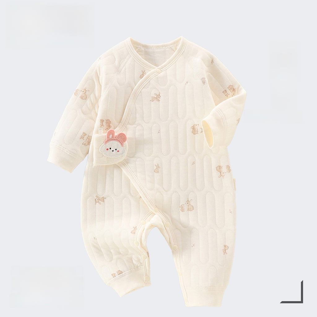 Baby Quilted Jumpsuit Winter Warm Clothing