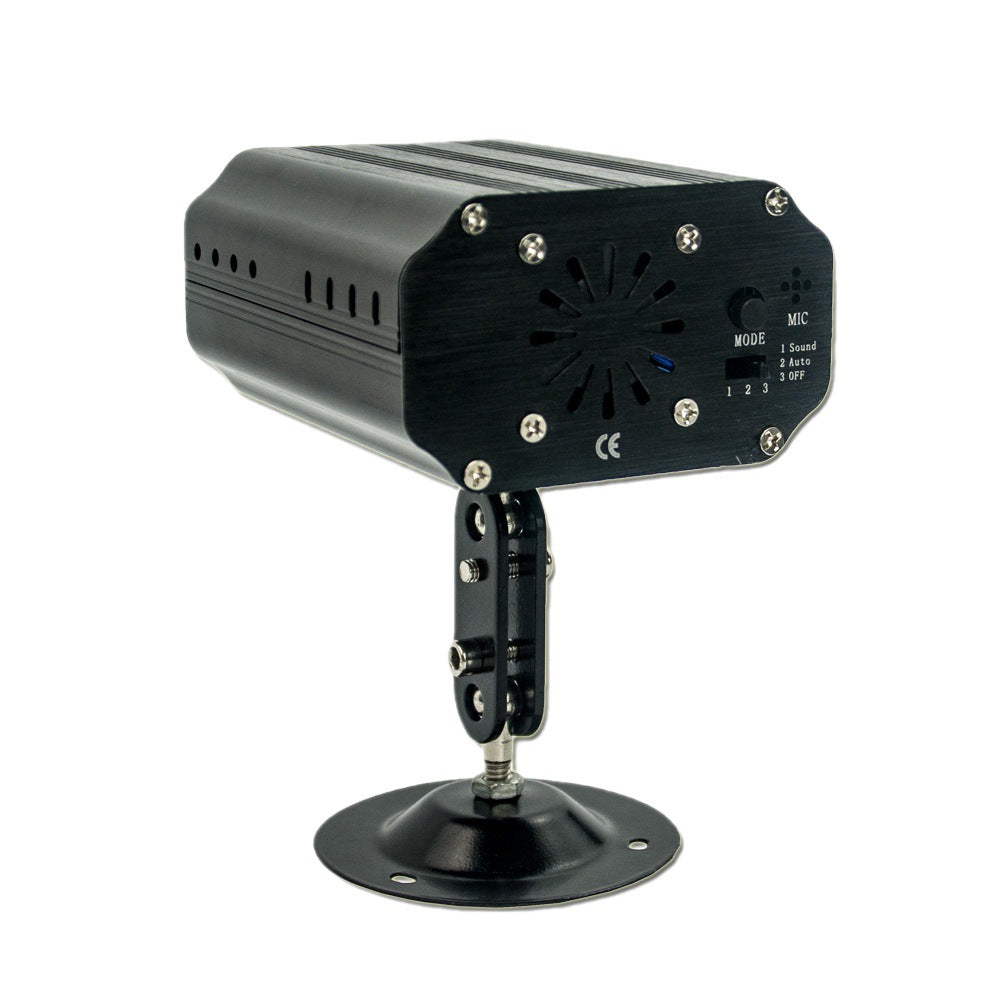 Mini RGB Laser Stage Light with Strobe Effects