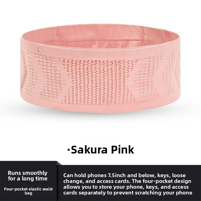 Running Waist Bag with High Elasticity