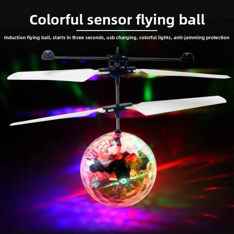 Gesture Control Induction Helicopter with LED Lights