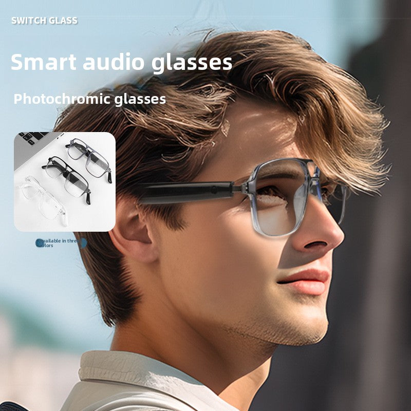 Smart Photochromic Bluetooth Audio Glasses