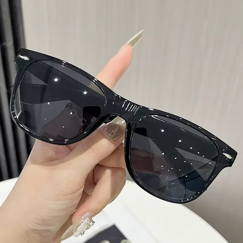 Retro Square Sunglasses UV400 Protection