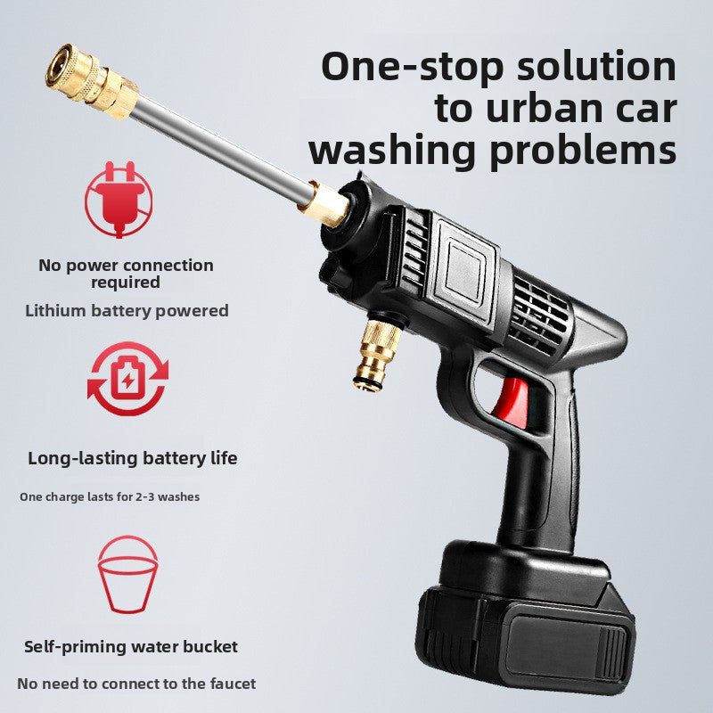 Rechargeable Portable Car Wash Water Gun