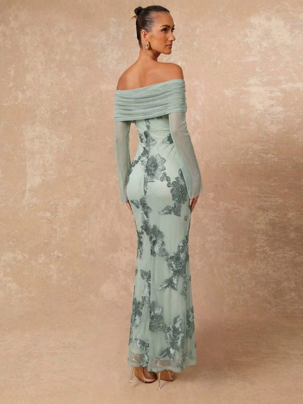 Elegant One Shoulder Bodycon Dress