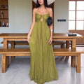 Womens Summer Spaghetti Strap Dress