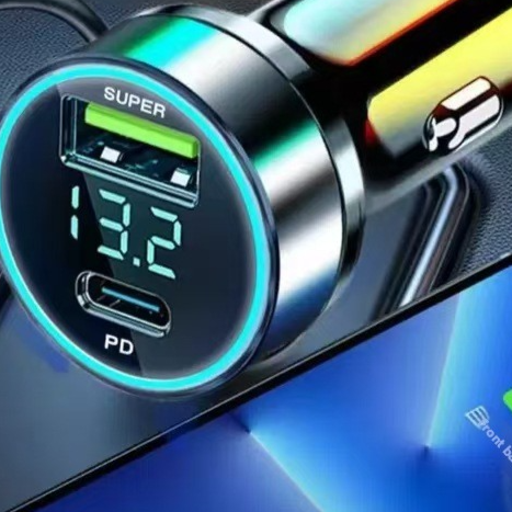 Vehicle-mounted charger for one to two units