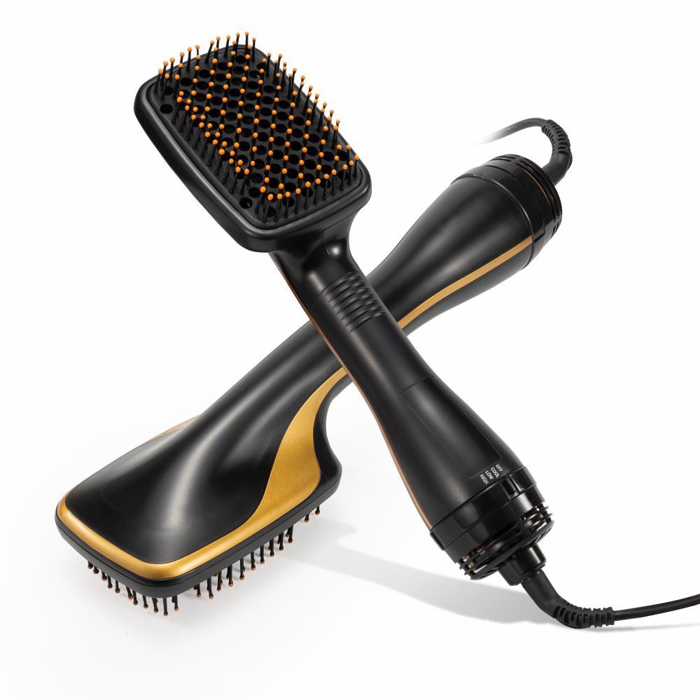 Multi-functional hair dryer and curling iron