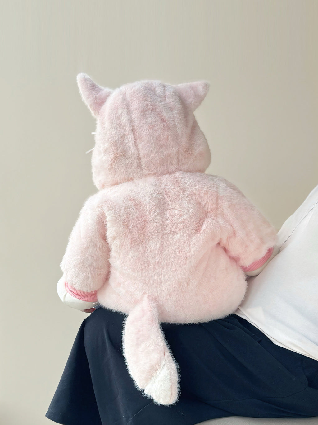 Fleece-Lined Baby Romper with Animal Design