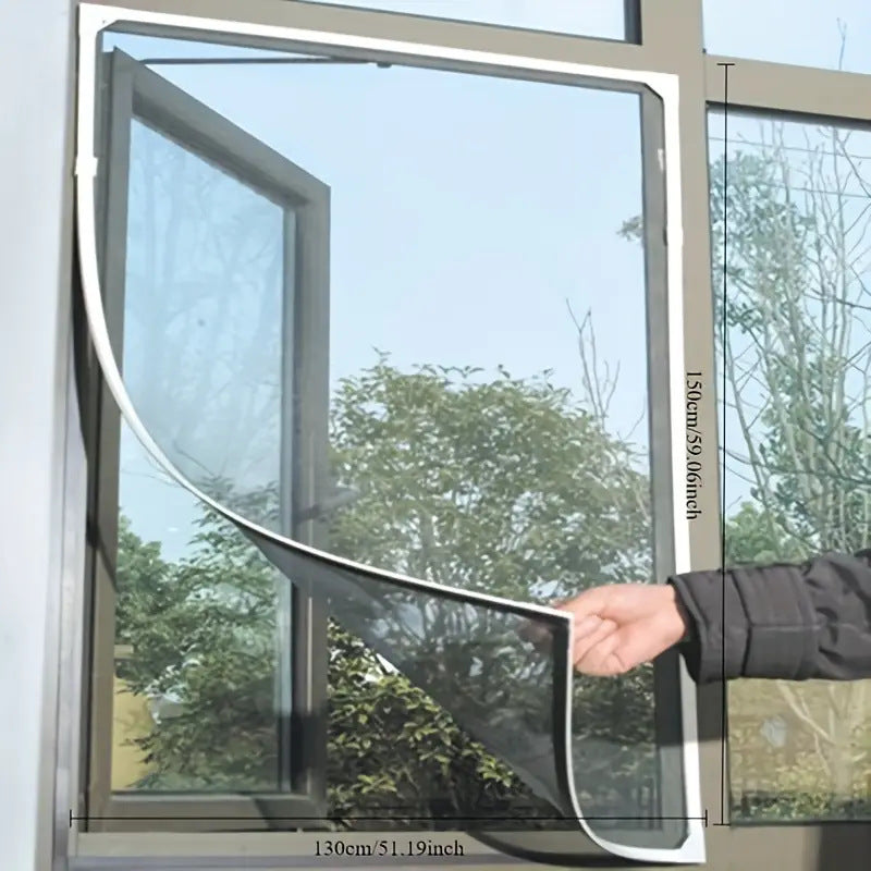 Hard magnetic mosquito screen