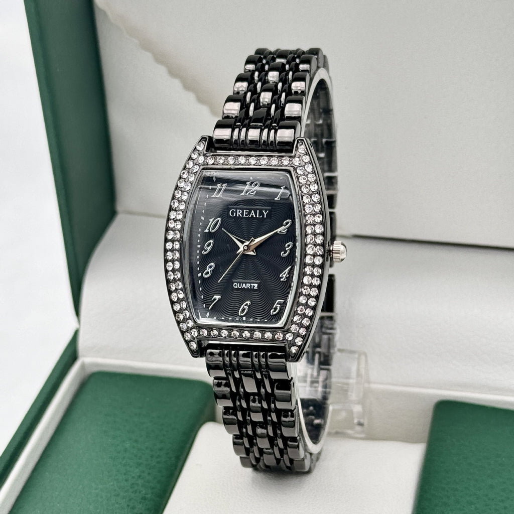 Fashion Quartz Watch Digital Analog Combo