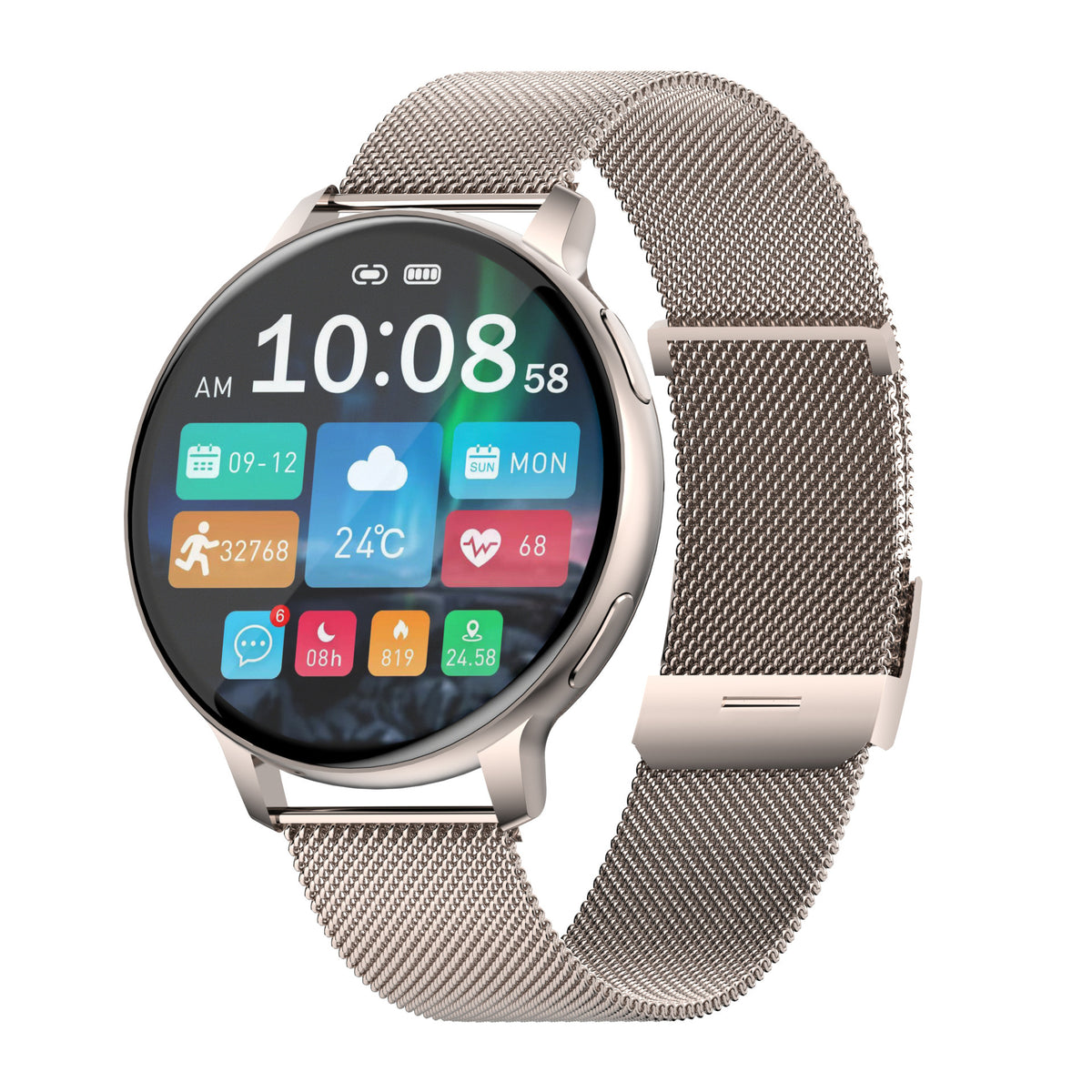S53 Bluetooth Smart Watch with Health Monitoring