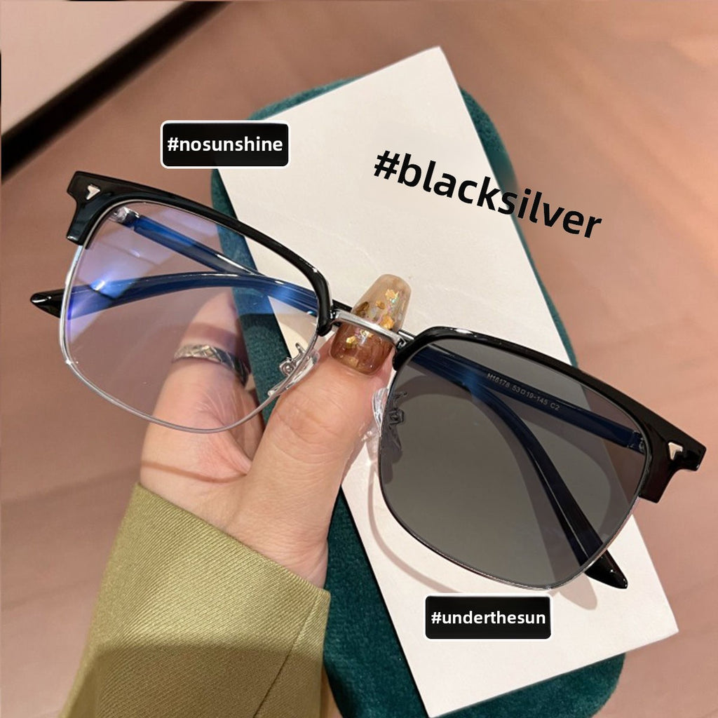 Photochromic Eyeglasses for Men with Stylish Frames