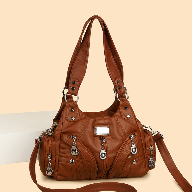 Soft Leather Women Shoulder Bag