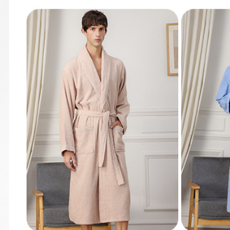 Towel material bathrobe pajama