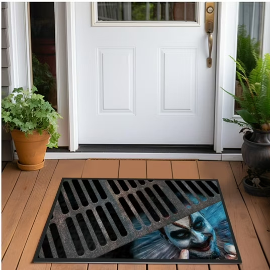 3D Visual Halloween Door Mat