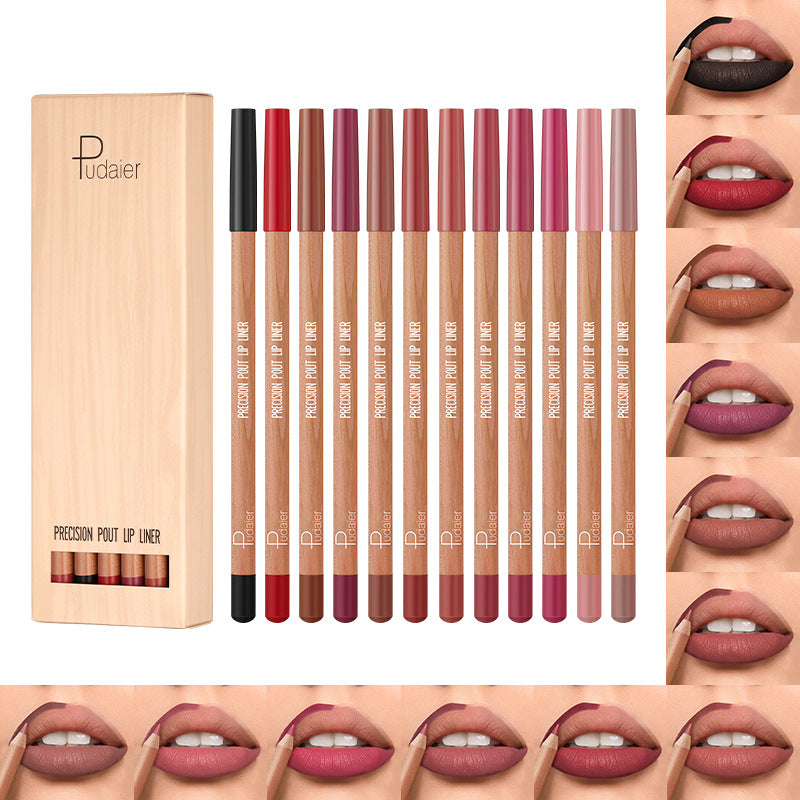 Matte lipstick lip liner