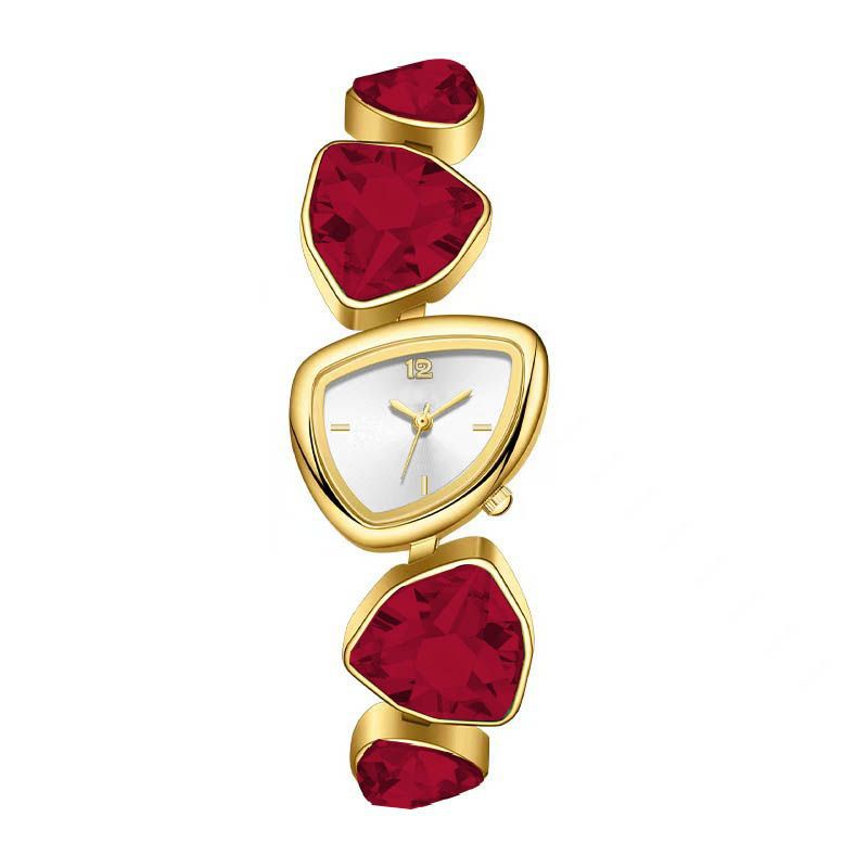Women's Diamond Accent Quartz Watch with Metal Bracelet