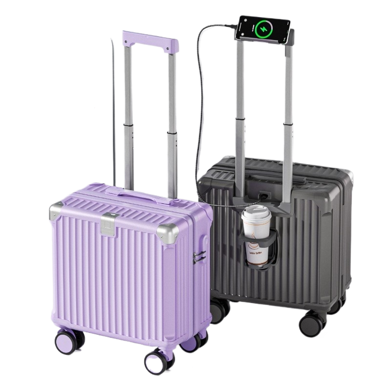 Portable Carry-On Luggage with USB