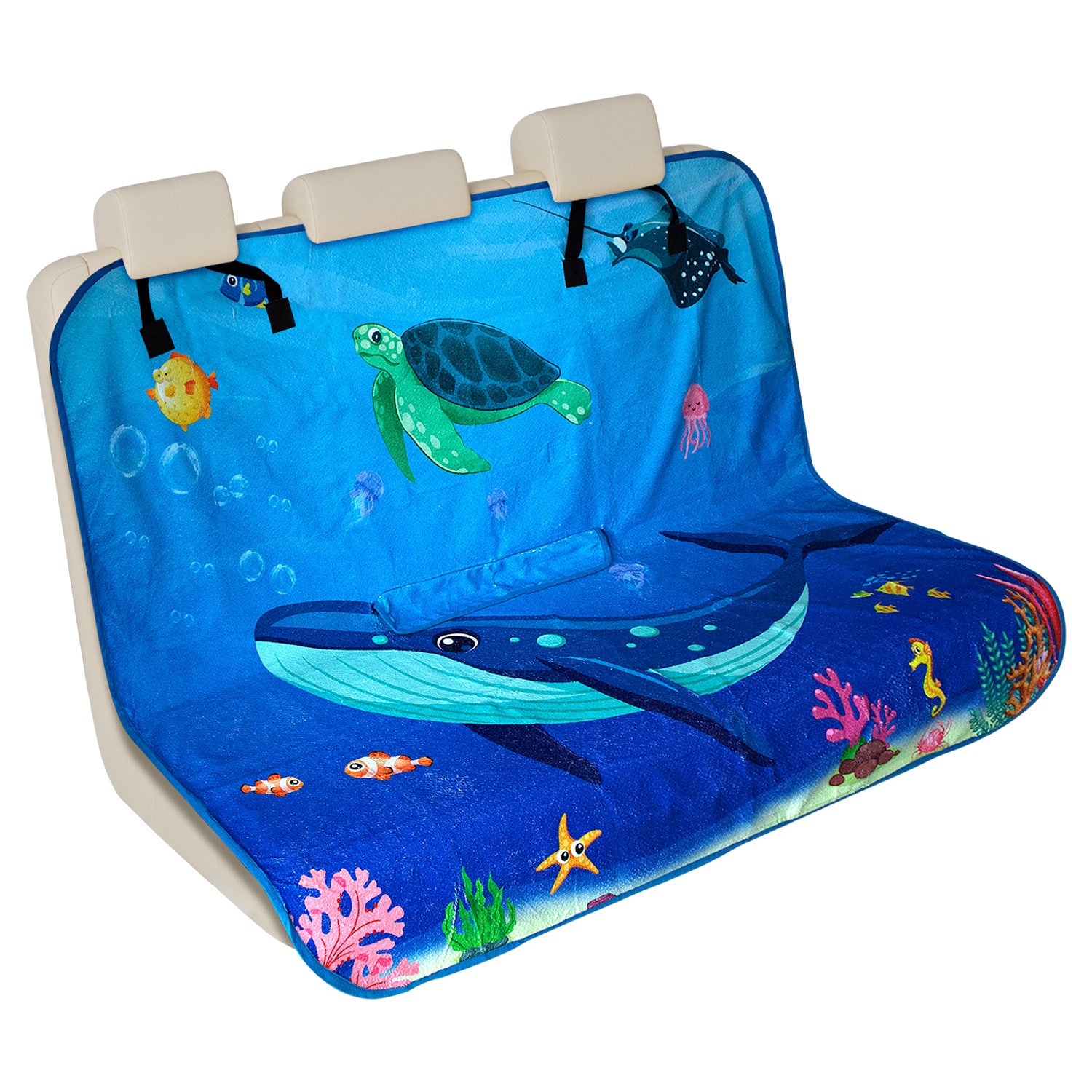 Terry Cloth Car Seat Cushion