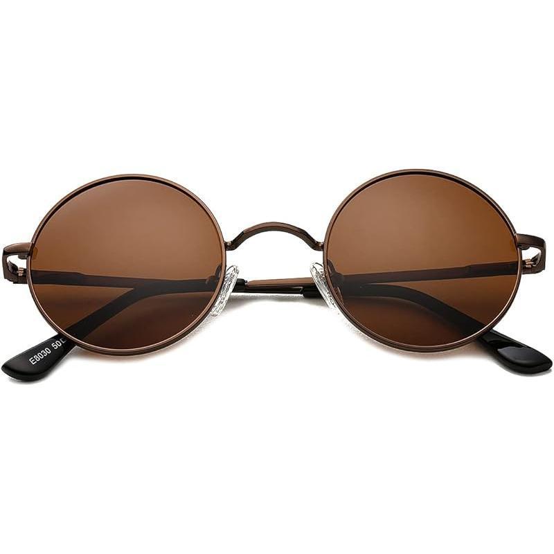 Retro Heart-Shaped Polarized Sunglasses UV Protection