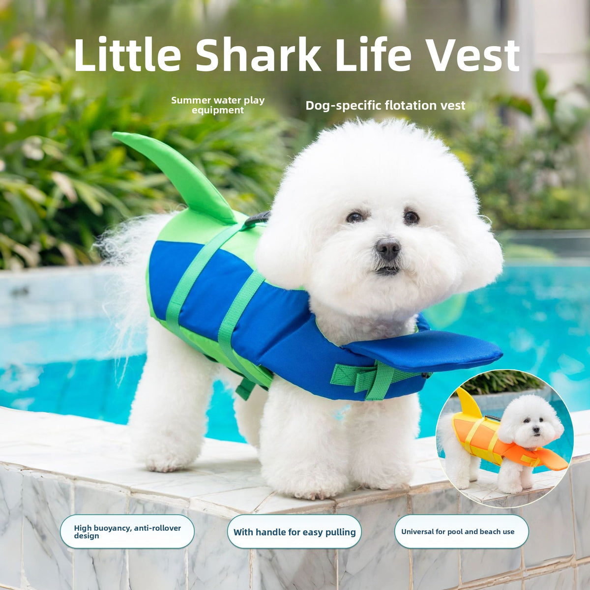 Dog Swimming Buoyancy Life Jacket