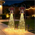 Christmas Bell Cascade Solar Yard Light