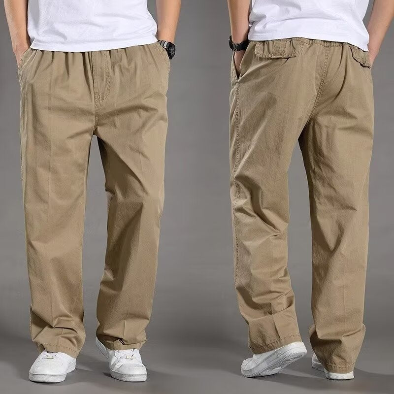 Men's loose-fit work pants