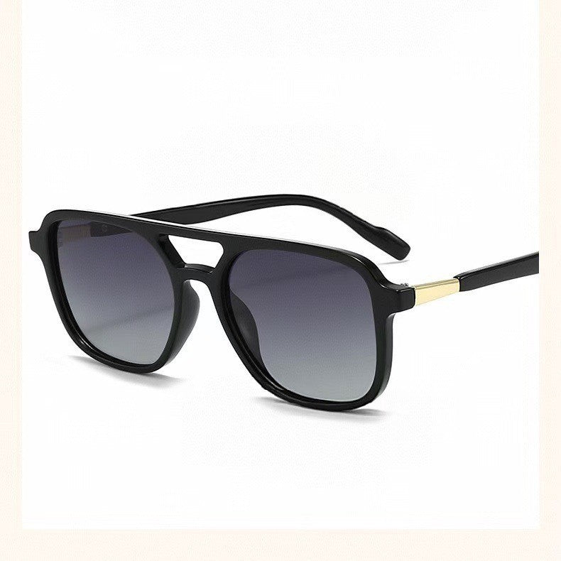 Retro Square Polarized Sunglasses UV400 Protection