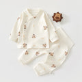 Baby pajamas for spring and autumn