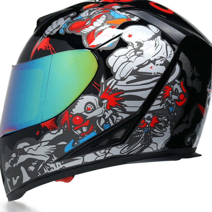Dual Lens Motorcycle Helmet
