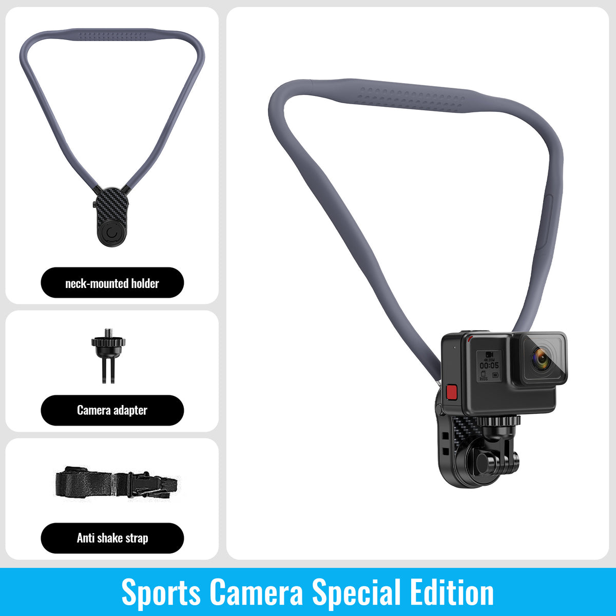 Magnetic Neck Mount for Phone Camera Shooting