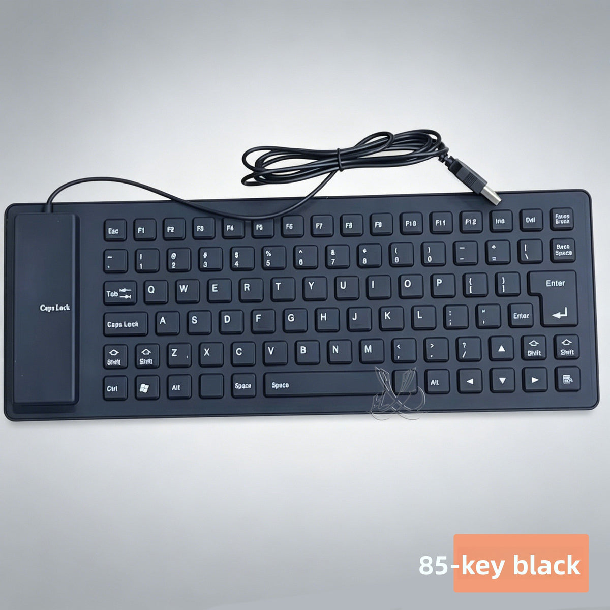Silicone Mute Soft Keyboard USB Wired Folding
