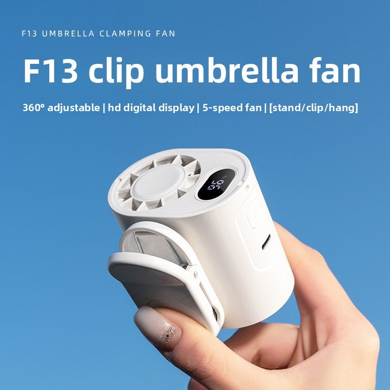 Portable Clip Fan USB Rechargeable Multiple Speeds