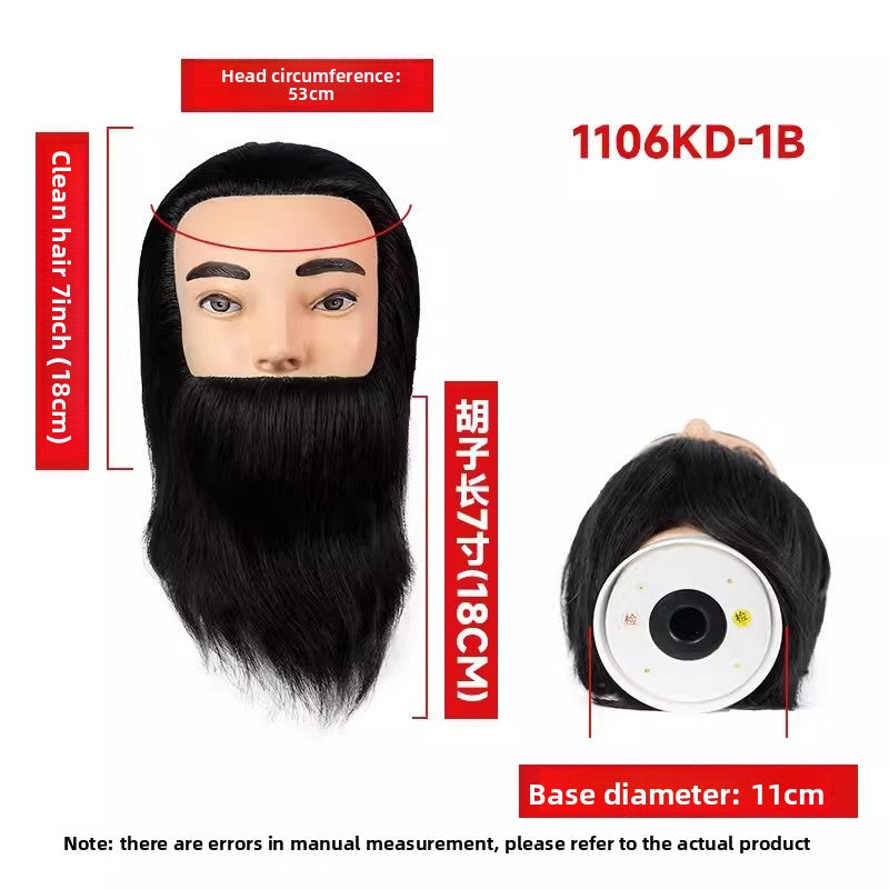 Human Hair Styling Mannequin Head with Shoulder