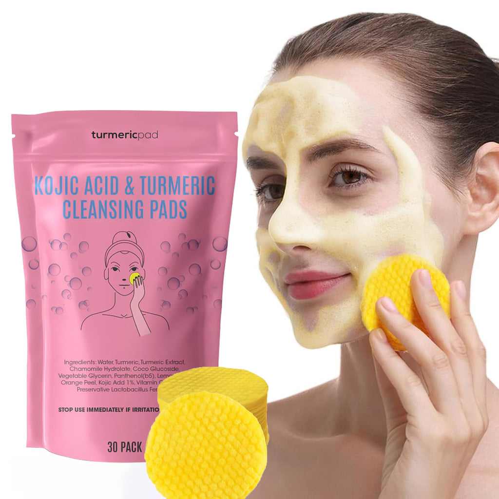 Turmeric Kojic Acid Cleansing Pads
