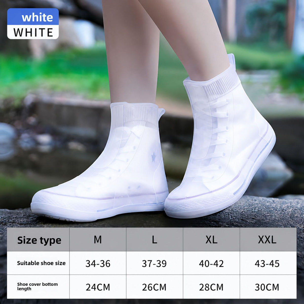 Waterproof Shoe Covers Anti-Slip Rain Boots