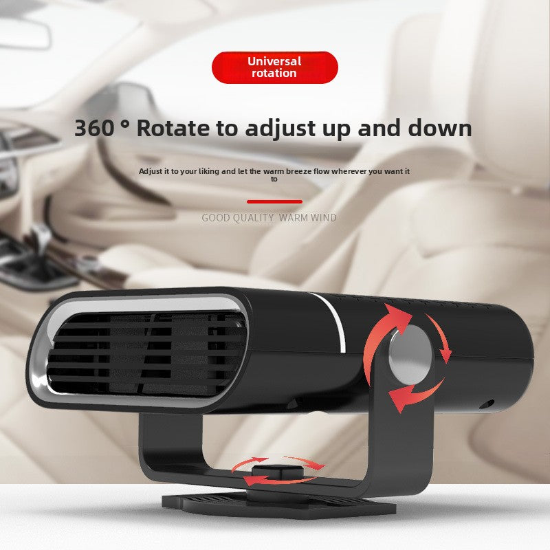 Portable 12V/24V Car Heater Fan, 150W Windshield Defroster and Demister