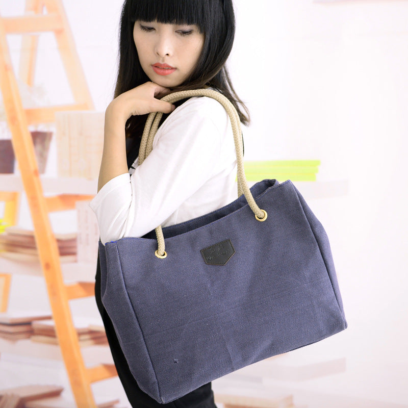 Womens Canvas Shoulder Bag
