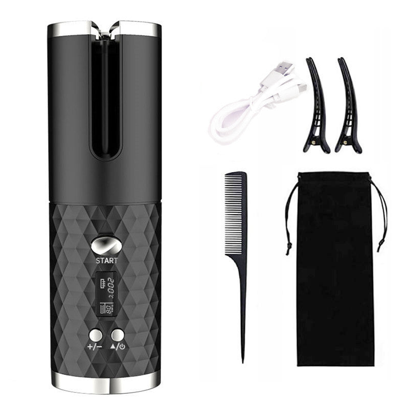 Automatic USB Charging Wireless Curling Iron