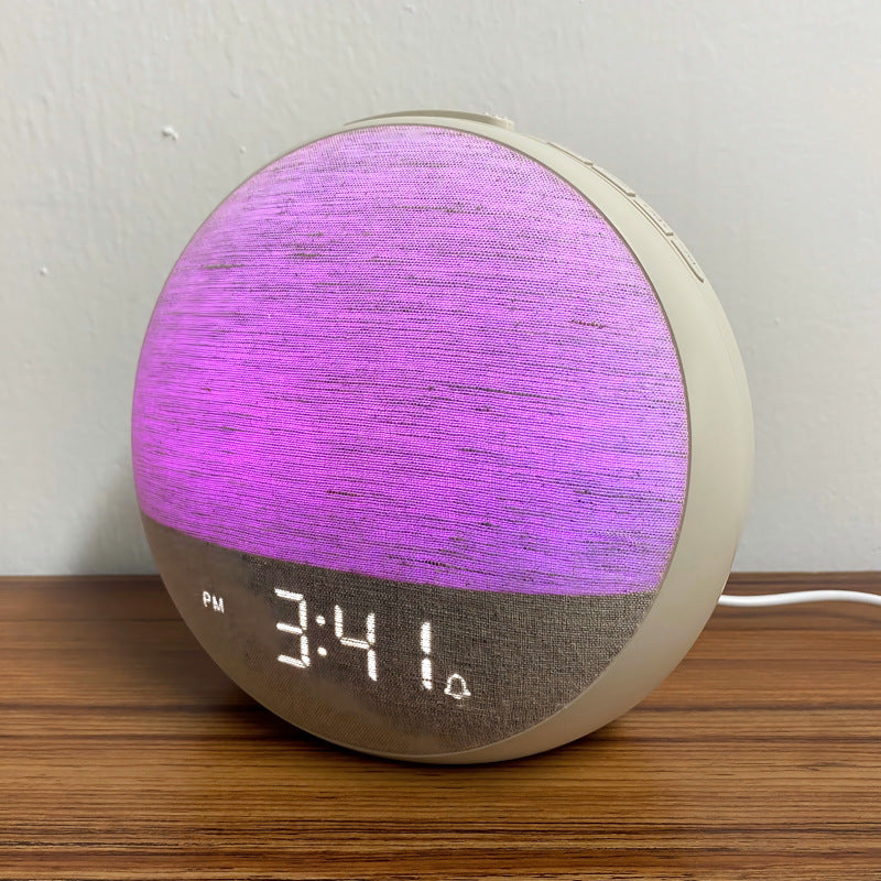 White Noise Sleep Alarm Clock with Sleep Atmosphere Light