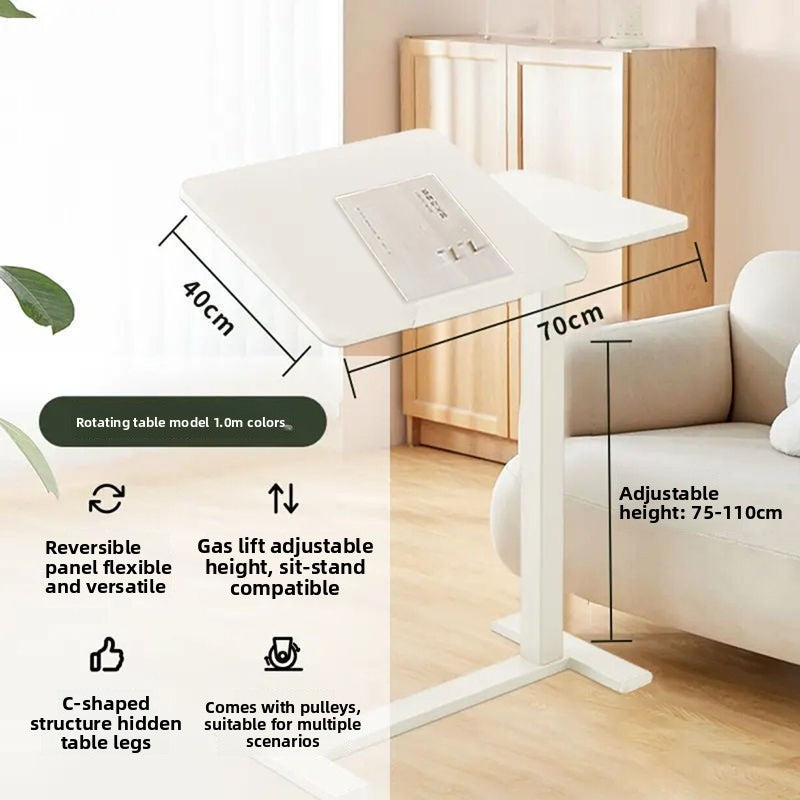 Adjustable Height Rotatable Computer Desk